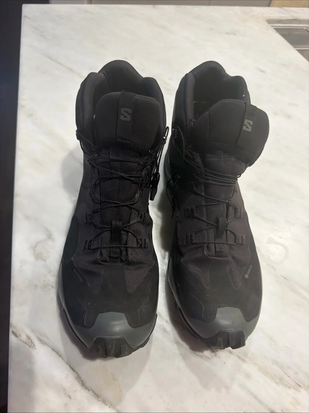 Salomon Cross Hike Mid GTX 2 Mens 12.5Hiking Shoes Black/Magnet